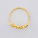 Ring 15'S Crown 1.9 g / T6 1/2 Yellow Gold 18K