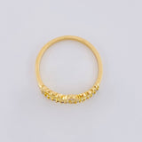 Anillo 15'S Corona 1.8 g / T8 Oro Amarillo 18K