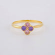 Four-Leaf Clover Ring 1.5 g / T6 1/2 Yellow Gold 18K
