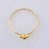 Empty Heart Ring 1.5 g / T8 1/4 18K Yellow Gold