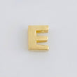 Charm Letter E 0.35g / 1/4 in Yellow Gold 18K