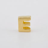Charm Letter E 0.35g / 1/4 in Yellow Gold 18K