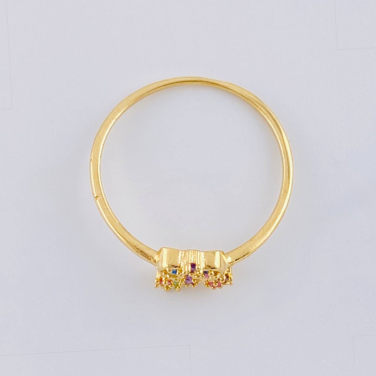 Heart Sparkle Ring 0.95 g / T5 18K Yellow Gold