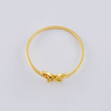 Anillo Mariposa Silueta 1.15 g / T8 1/2 Oro Amarillo 18K