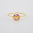 Circle Heart Ring 0.85 g / T6 3/4 18K Yellow Gold