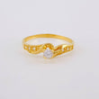Converging Waves Ring 1.5 g / T6 1/4 18K Yellow Gold