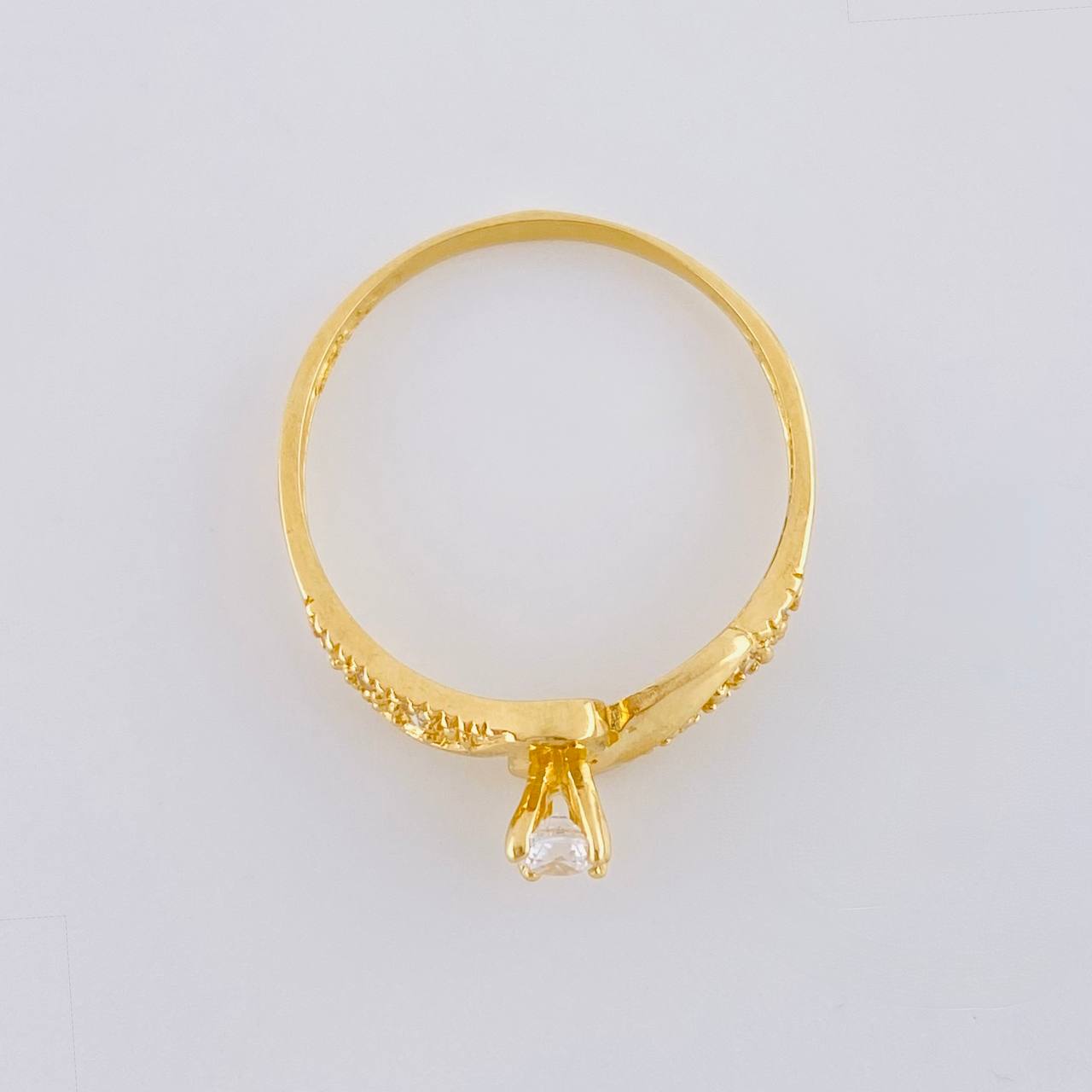 Converging Waves Ring 1.5 g / T6 1/4 18K Yellow Gold