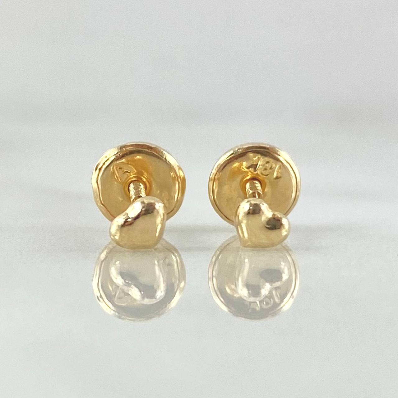 Topos Corazon 0.4gr / Oro Amarillo 18K