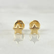 Stud Earrings Star 0.45gr / 18K Gold