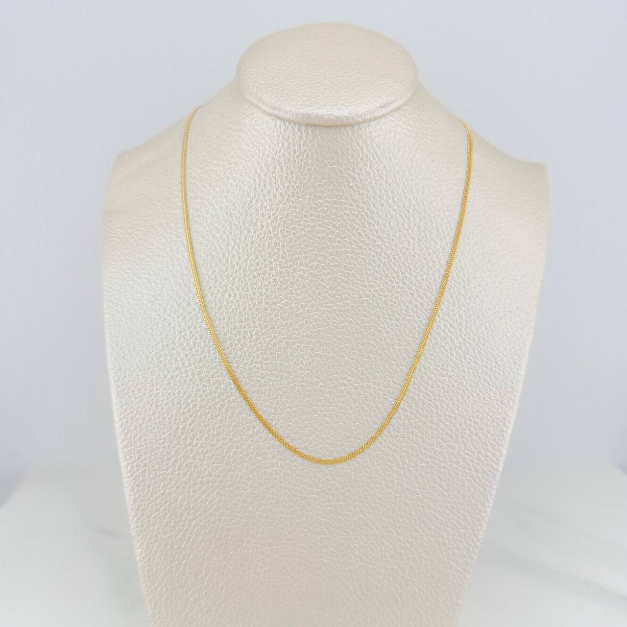 Cadena Sedusa 1.4gr / 16 in / 1.3mm Oro Amarillo +3 18K &
