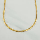 Pulso Serpiente 1.5gr / 7 1/2 in / 1.97mm Oro Amarillo +3 18K &