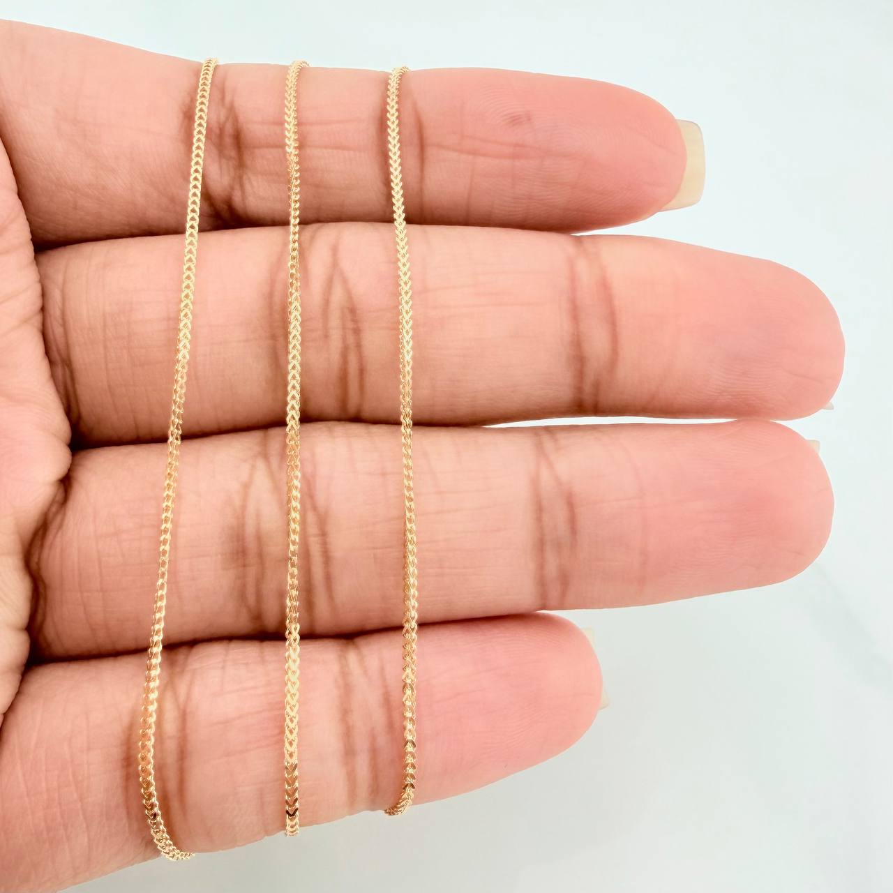 Cadena Franco 1.85gr / 18 in / 0.93mm Oro Amarillo +3 18K %