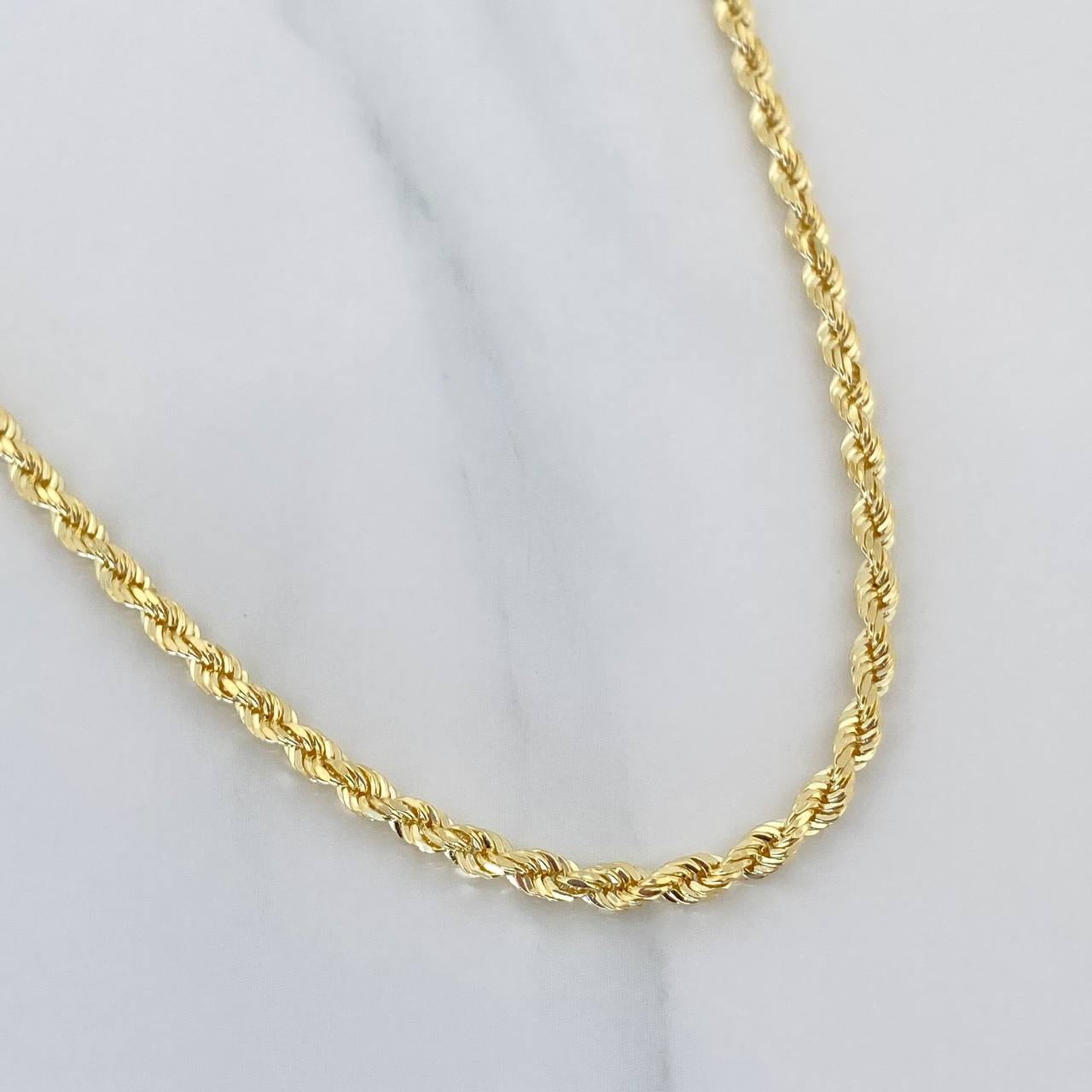 Rope Chain 3.1 g / 17 3/4 in / 2.6 mm Yellow Gold 18K
