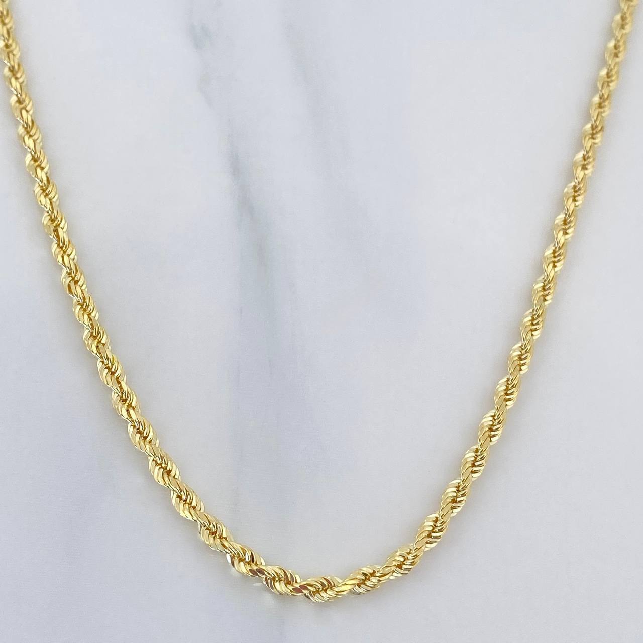 Rope Chain 6.75 g / 23 1/2 in / 2.4 mm 18K Yellow Gold