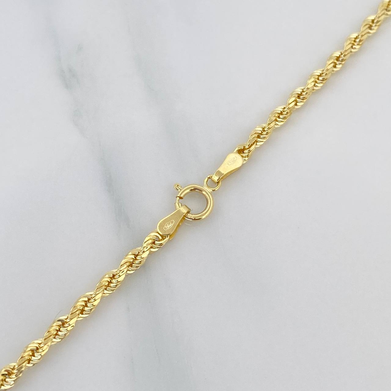 Rope Chain 6.75 g / 23 1/2 in / 2.4 mm 18K Yellow Gold