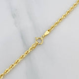 Rope Chain 3.1 g / 17 3/4 in / 2.6 mm Yellow Gold 18K