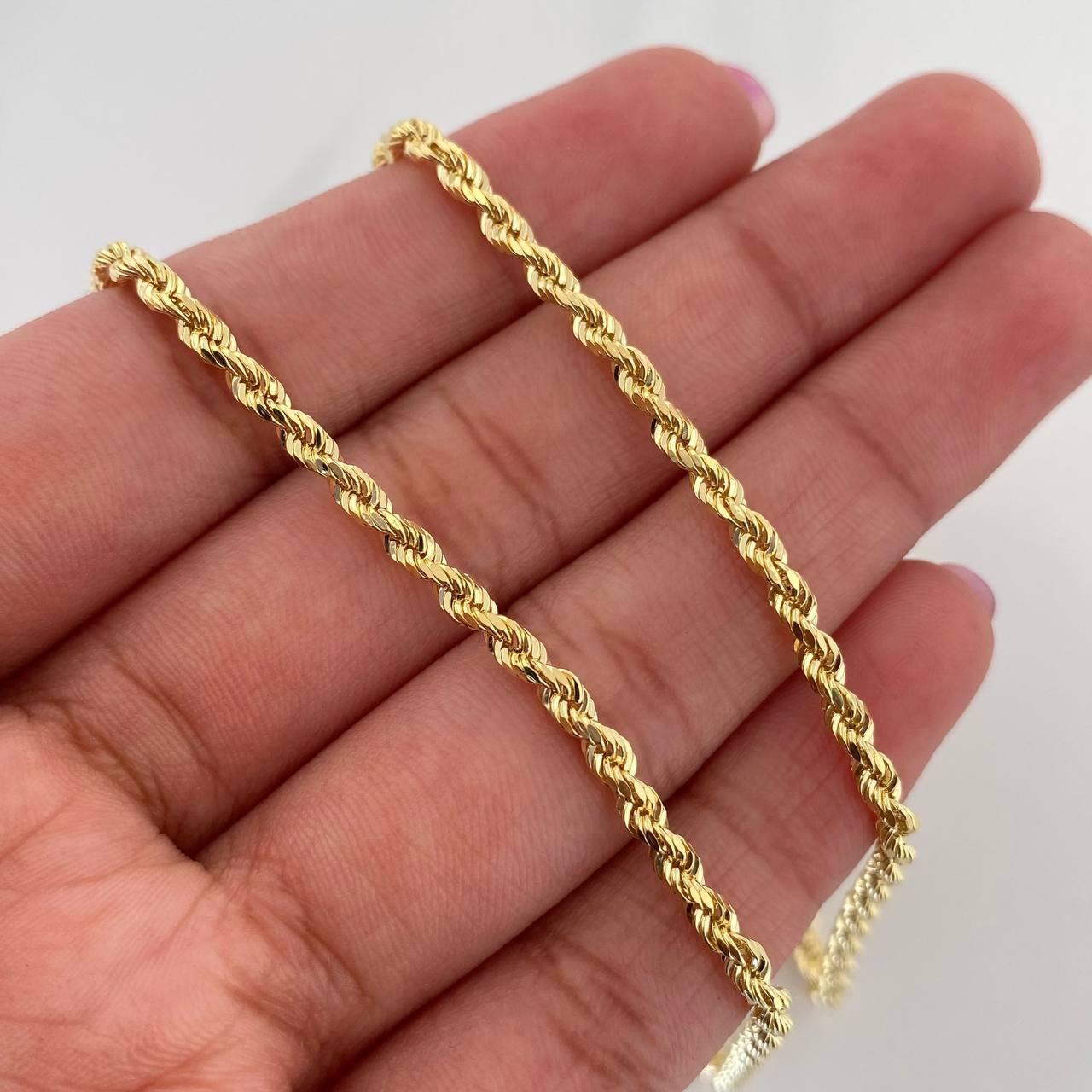 Rope Chain 3.1 g / 17 3/4 in / 2.6 mm Yellow Gold 18K