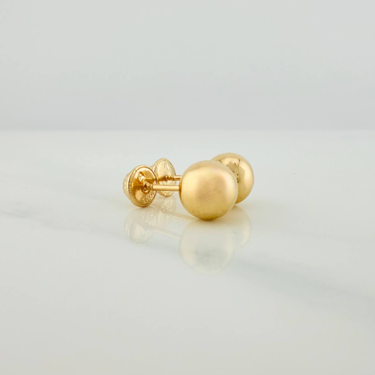 Topos Bola 0.7gr / 7mm Oro Amarillo 18K %