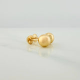 Topos Bola 0.7gr / 7mm Oro Amarillo 18K %
