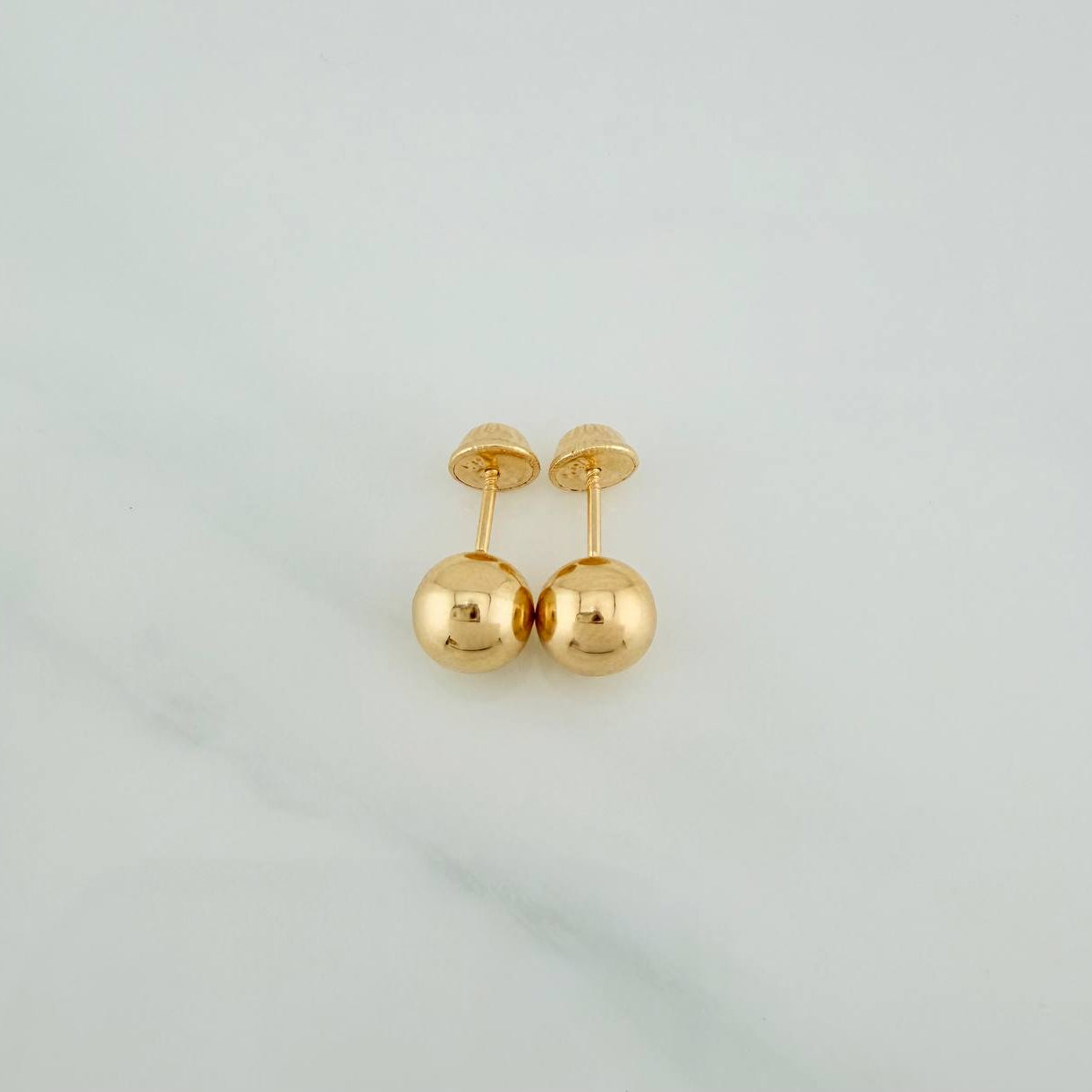 Topos Bola 0.7gr / 7mm Oro Amarillo 18K %