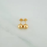 Topos Bola 0.7gr / 7mm Oro Amarillo 18K %
