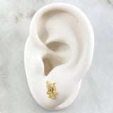 Octopus Stud Earrings 1.1gr / 18K Gold ©