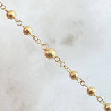 Miraculous Virgin Rosary 8.55gr / 55cm / 18K Gold ©