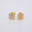 Topos Trebol 1.3g / in / 5mm Oro Amarillo 18K