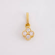 Dije Trebol 0.5g / 1/2 in Oro Amarillo 18K
