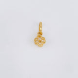 Dije Trebol 0.5g / 1/2 in Oro Amarillo 18K