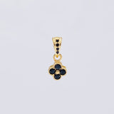 Dije Trebol 0.65g / 1/2 in Oro Amarillo 18K