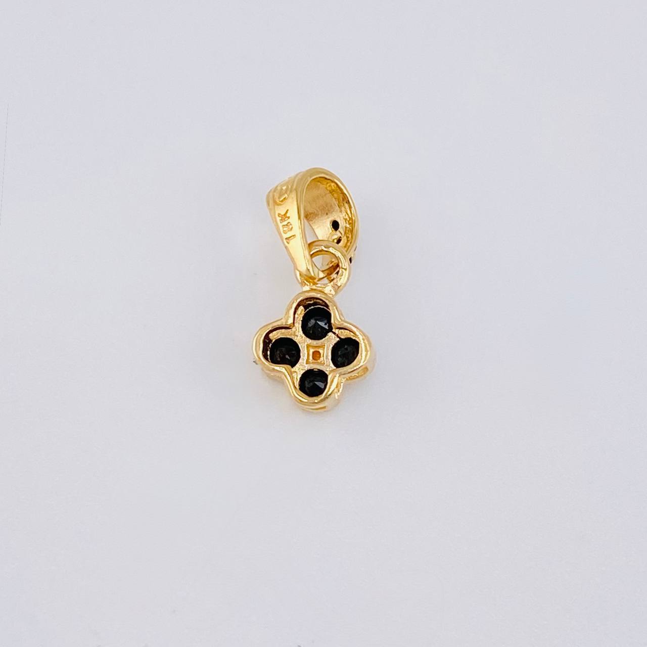 Dije Trebol 0.65g / 1/2 in Oro Amarillo 18K