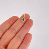 Pendant Dense Drop 0.65g / 1/2 in 18K Yellow Gold