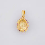 Pendant Virgin of Guadalupe 1.95g / 3/4 in Yellow Gold 18K