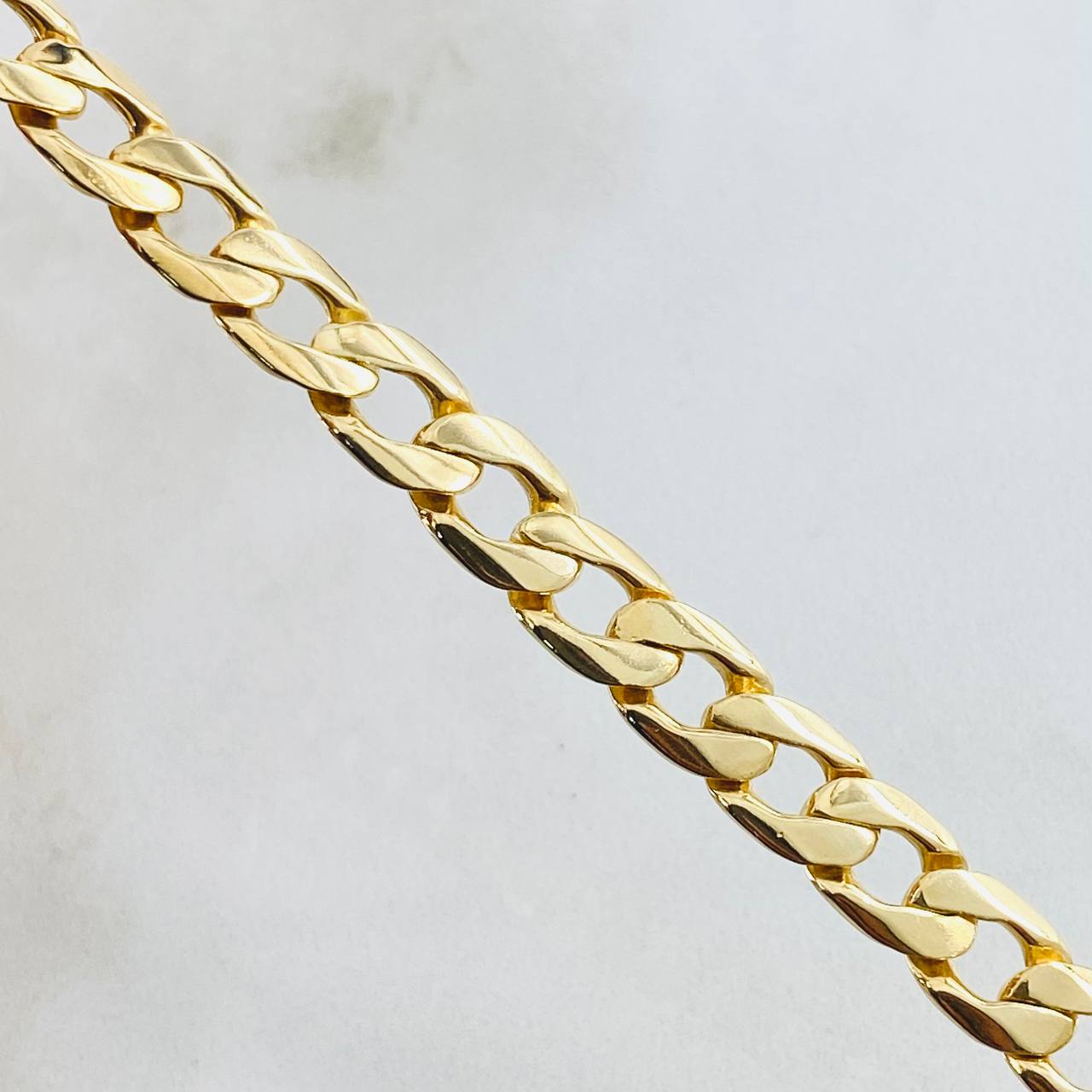 Cuban Links 60.4gr / 23 1/2 in / 7mm Yellow Gold Nac.Esp. 18K ©