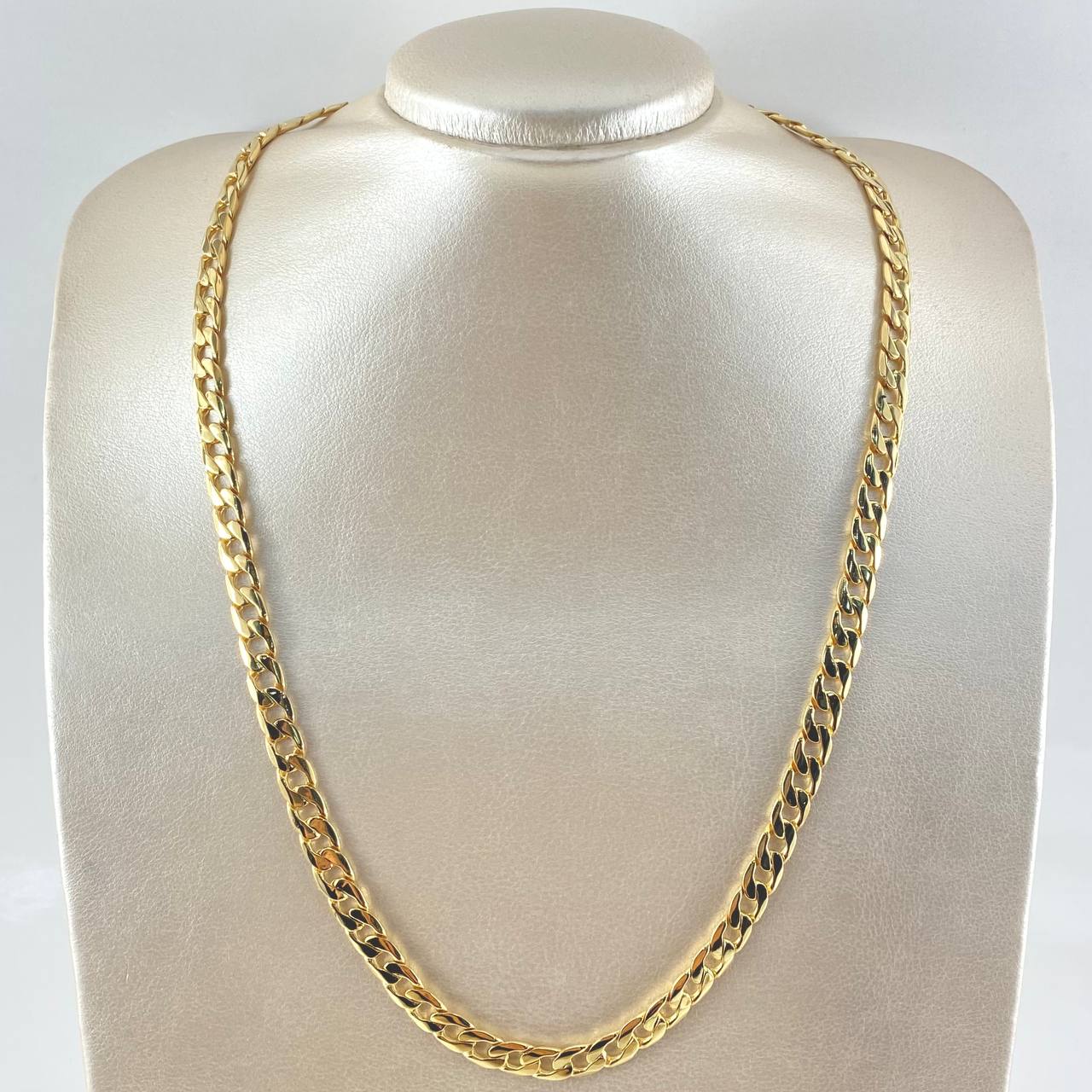 Cuban Links 60.4gr / 23 1/2 in / 7mm Yellow Gold Nac.Esp. 18K ©
