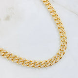 Cuban Links 43.45gr / 23 1/2 in / 8mm Yellow Gold Nac.Esp. 18K ©