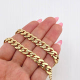 Cadena Cubana 36.2gr / 23 1/2 in / 8mm Oro Amarillo Nac.Esp. 18K *