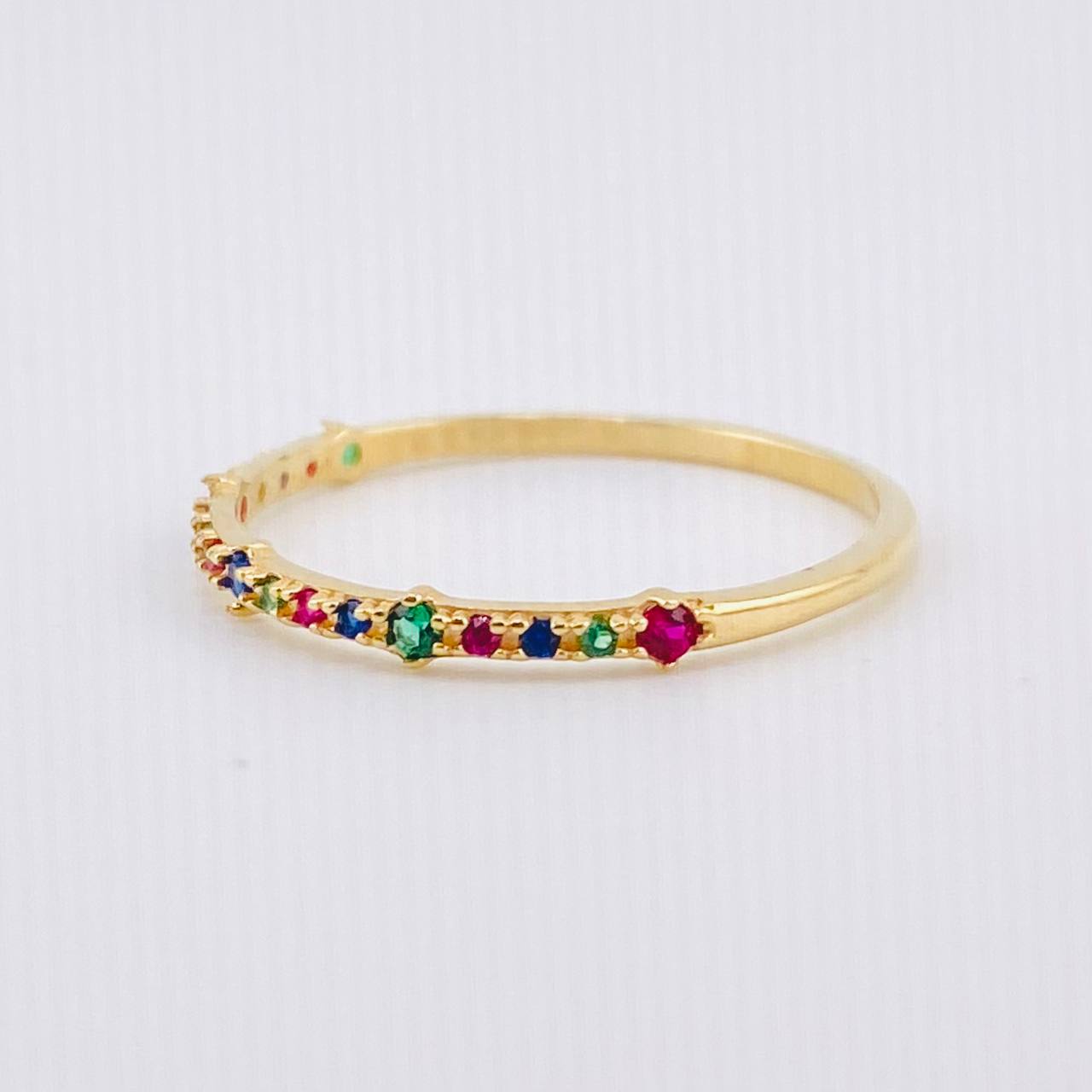 Anillo Churumbela 1.05gr / T7 3/4 / Oro Amarillo 18K ©