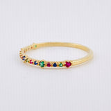 Anillo Churumbela 1.05gr / T7 3/4 / Oro Amarillo 18K ©
