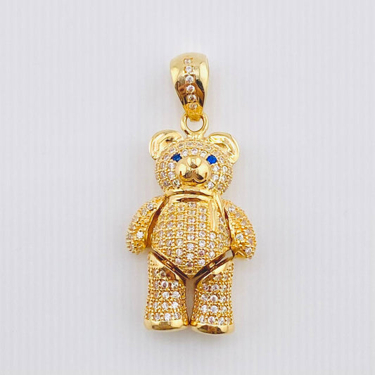 Dije Oso Articulado 8.9gr / 1 1/2 in / Oro Amarillo 18K *