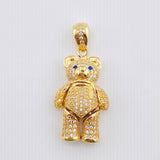 Dije Oso Articulado 8.9gr / 1 1/2 in / Oro Amarillo 18K *