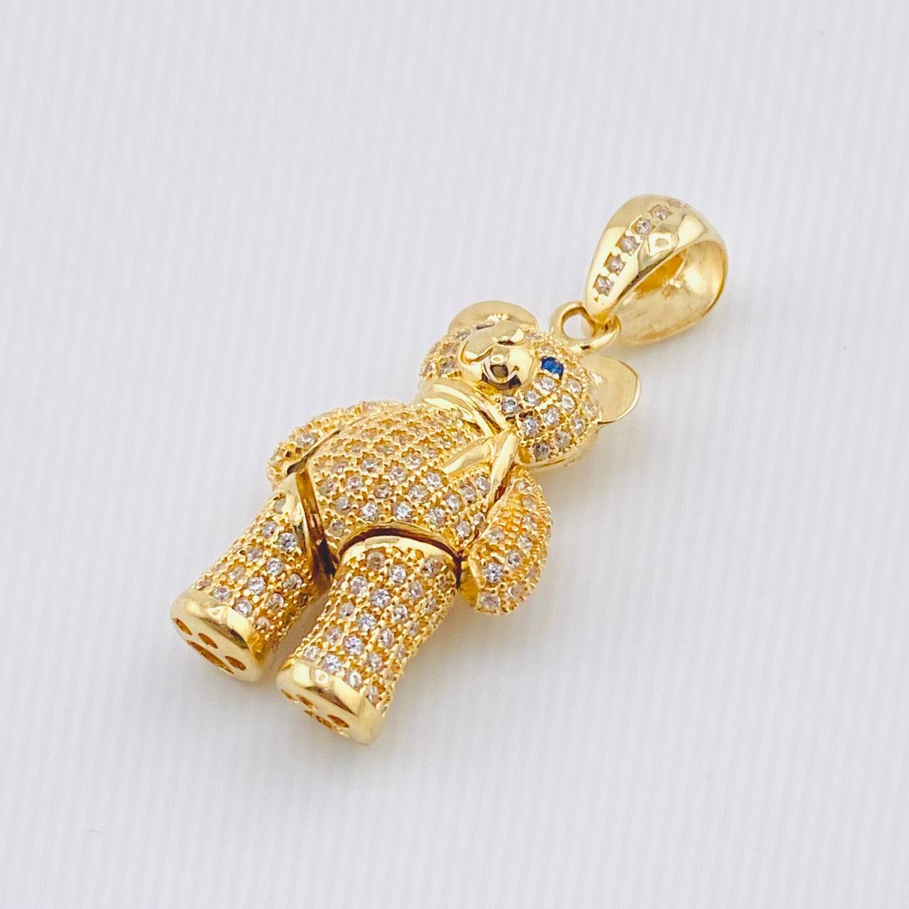 Dije Oso Articulado 8.9gr / 1 1/2 in / Oro Amarillo 18K *