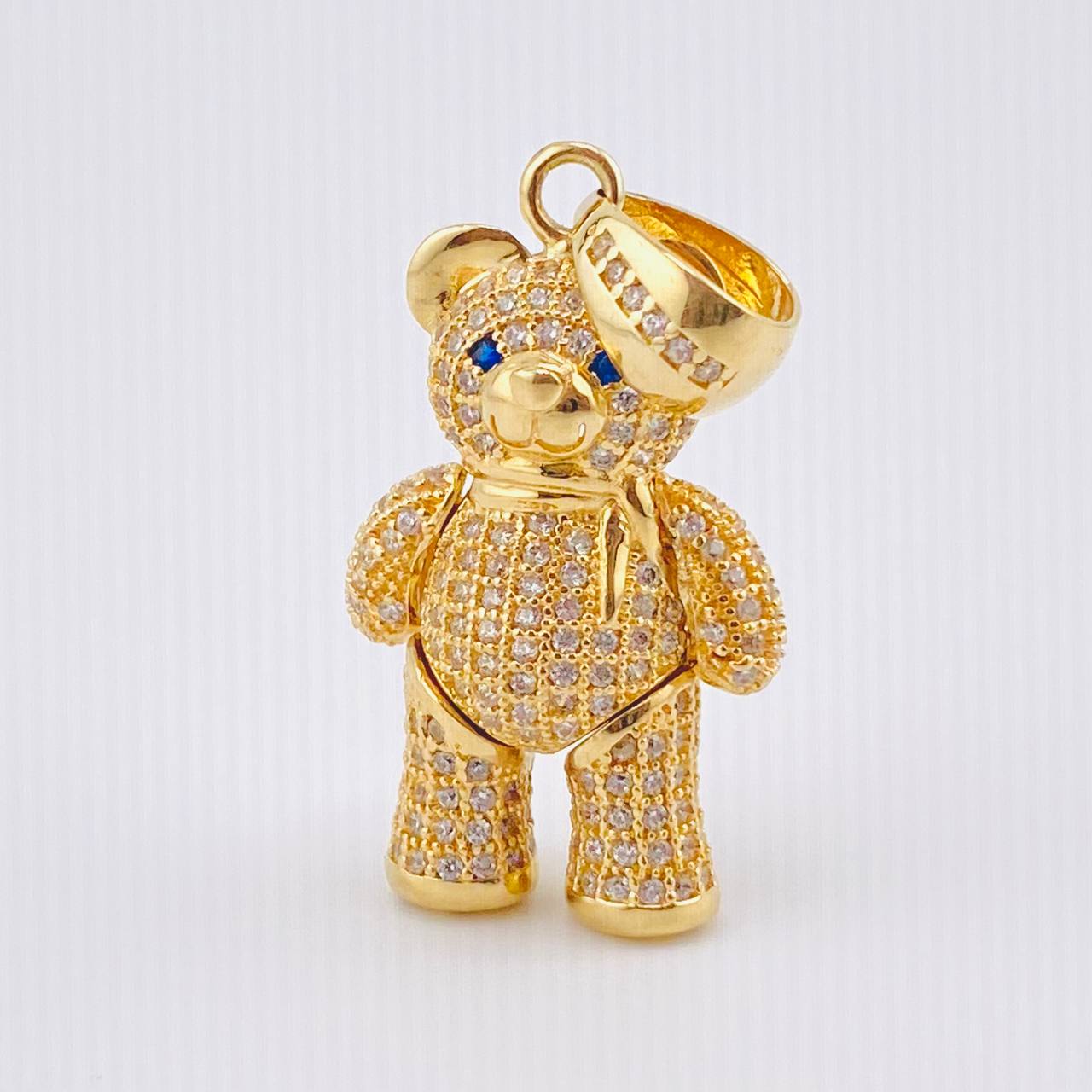 Dije Oso Articulado 8.9gr / 1 1/2 in / Oro Amarillo 18K *