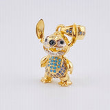 Pendant Monster 626 5.45gr / 1 1/4 in / Two Golds Yellow White 18K *
