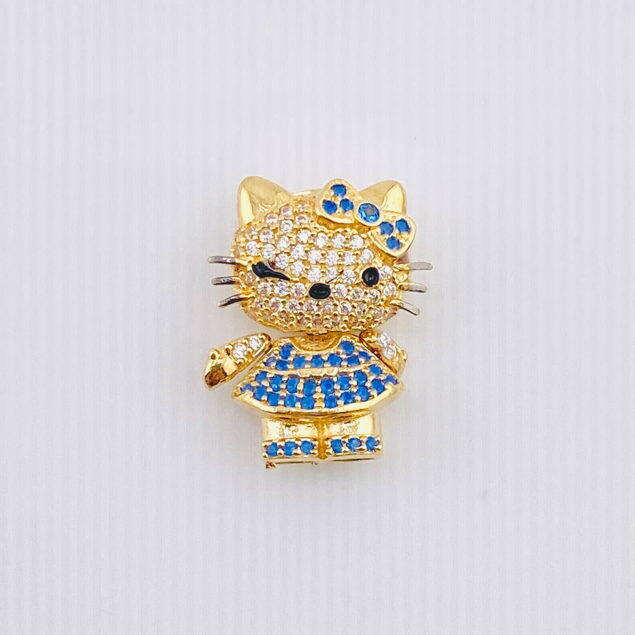 Dije Gata 4.95gr / 3/4 in / Oro Amarillo 18K *