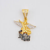 Dije San Miguel 2.8gr / 1 in / Oro Amarillo 18K