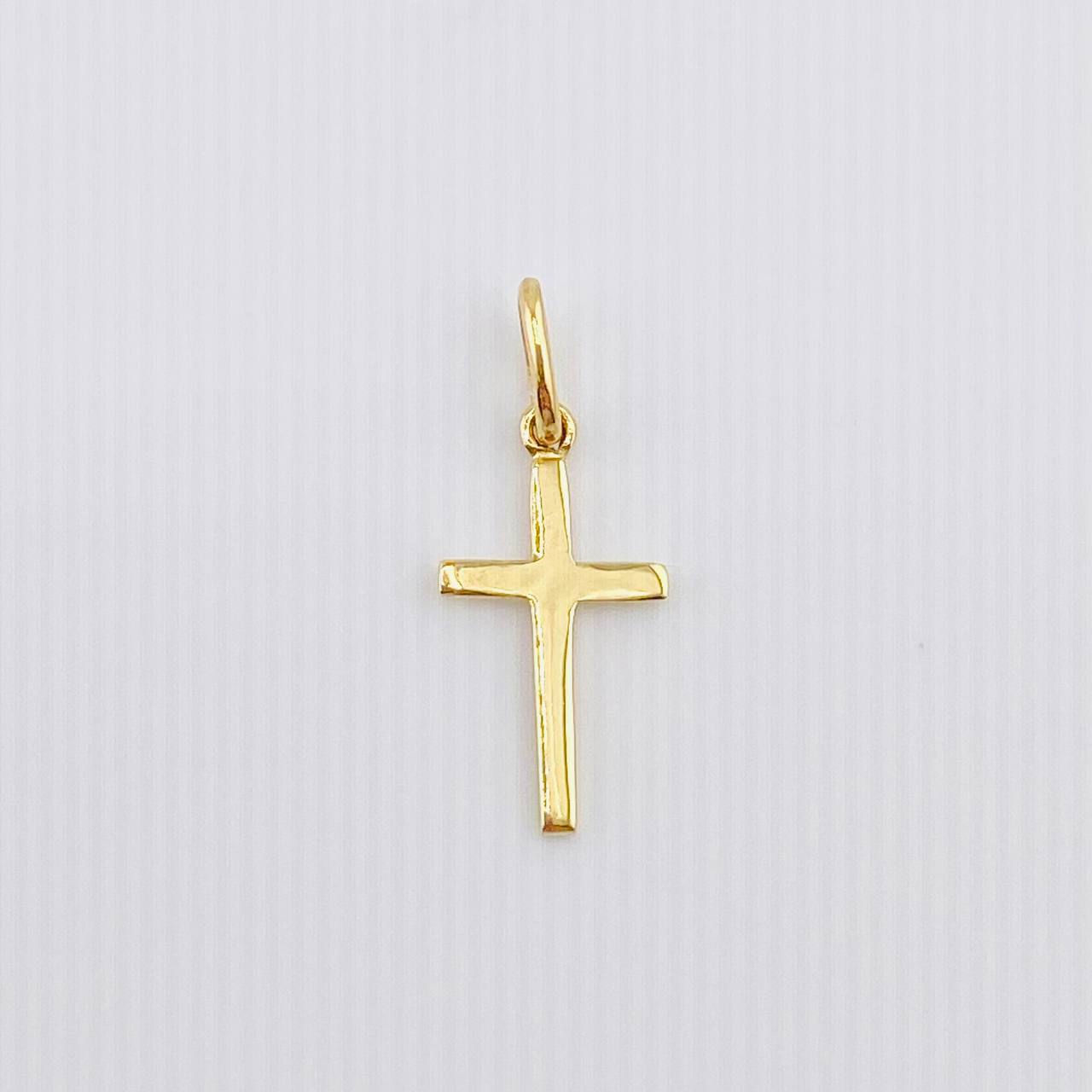 Pendant Cross 0.75gr / 1 in / Yellow Gold 18K *