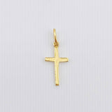 Dije Cruz 0.75gr / 1 in / Oro Amarillo 18K ©