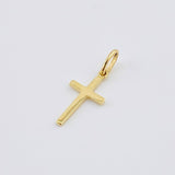 Pendant Cross 0.75gr / 1 in / Yellow Gold 18K *